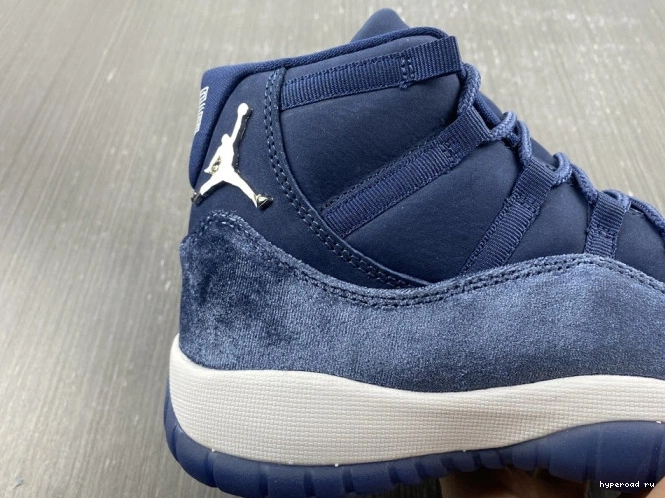 VELVET WMNS MIDNIGHT 11 AR0715-441 AIR JORDAN NAVY 0805